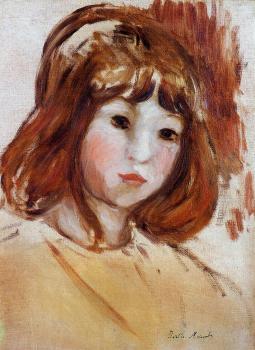 Berthe Morisot : Portrait of a Young Girl